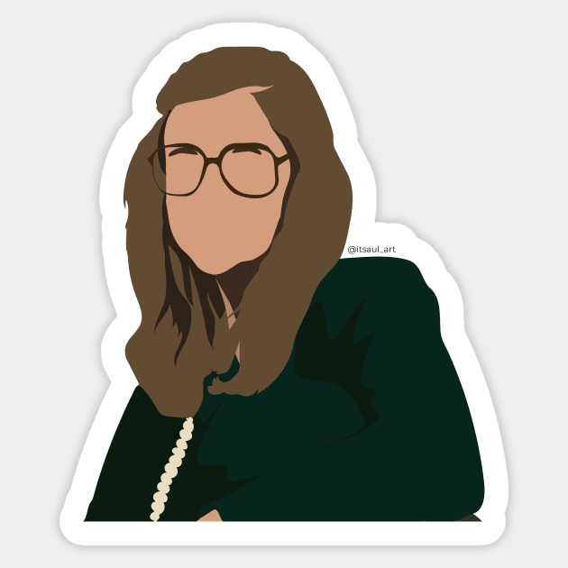 Margaret Hamilton Sticker by itsaulart